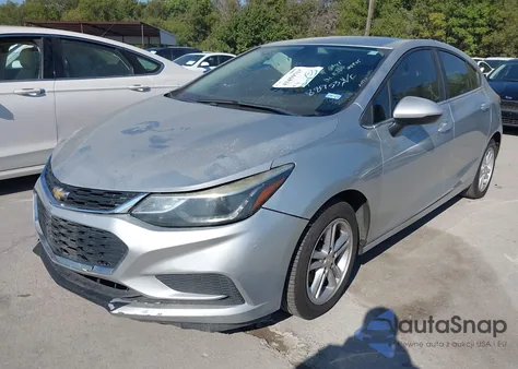 2017 Chevrolet Cruze Lt Auto из США, поврежденный, VIN 3G1BE6SM5HS548196